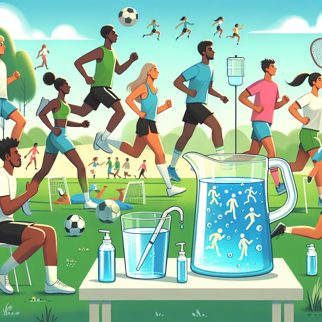 Gli effetti benefici dell'acqua battericida per iniezioni nello sport