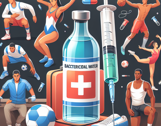 I vantaggi dell'acqua battericida per iniezioni nel mondo dello sport