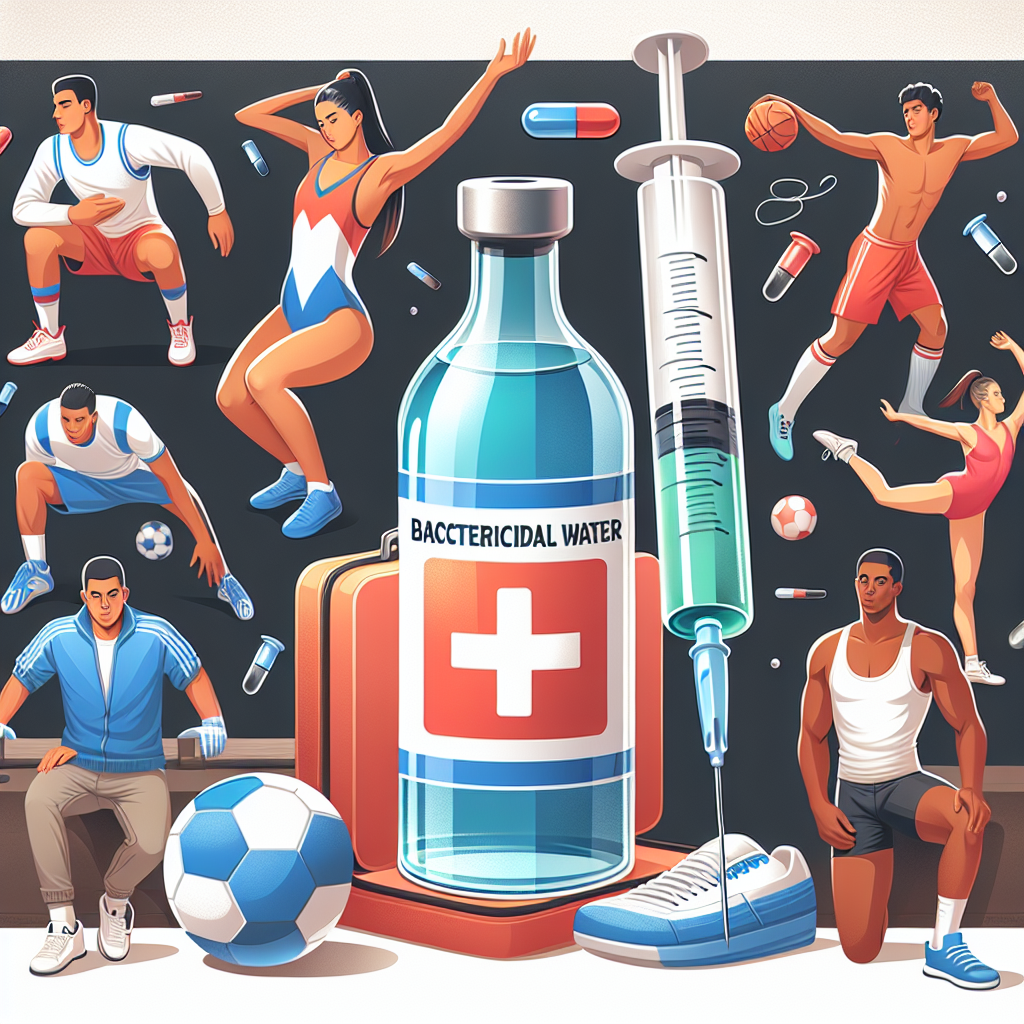 I vantaggi dell'acqua battericida per iniezioni nel mondo dello sport