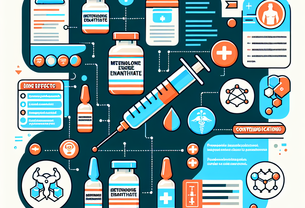 Metenolone enantato iniettabile: effetti collaterali e controindicazioni