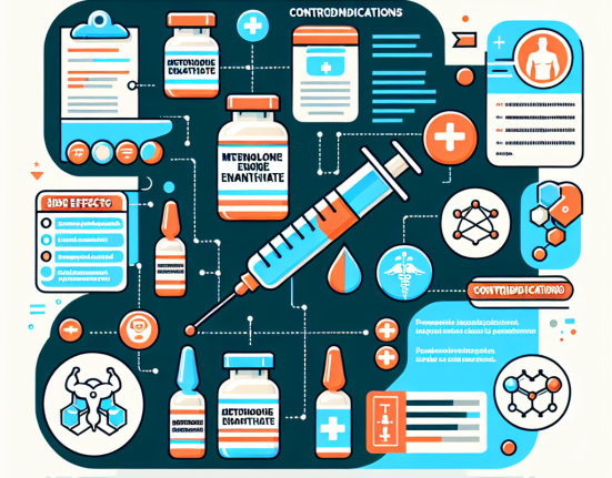 Metenolone enantato iniettabile: effetti collaterali e controindicazioni