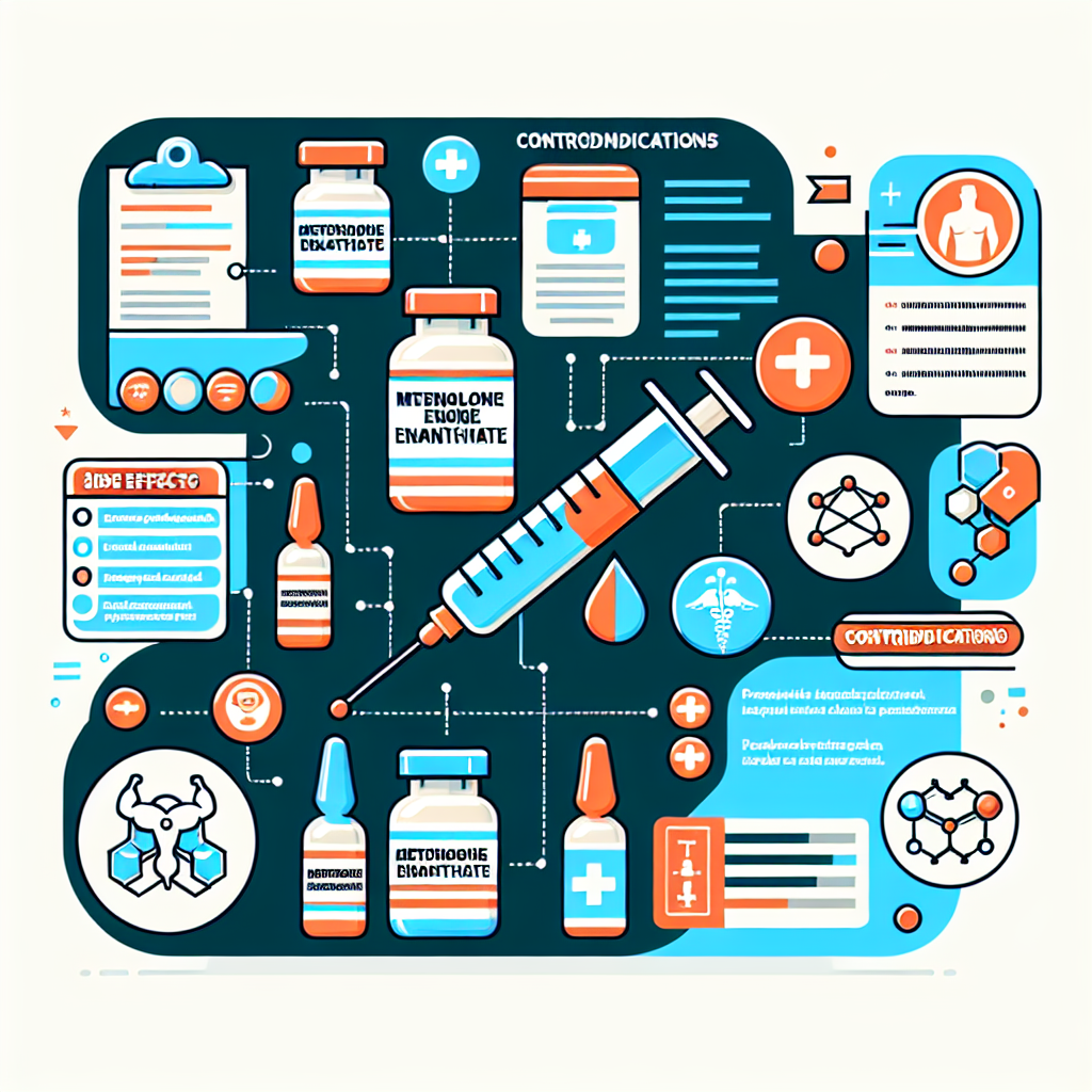 Metenolone enantato iniettabile: effetti collaterali e controindicazioni