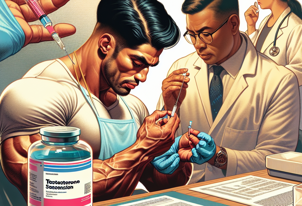 L'uso della sospensione acquosa di testosterone nel bodybuilding