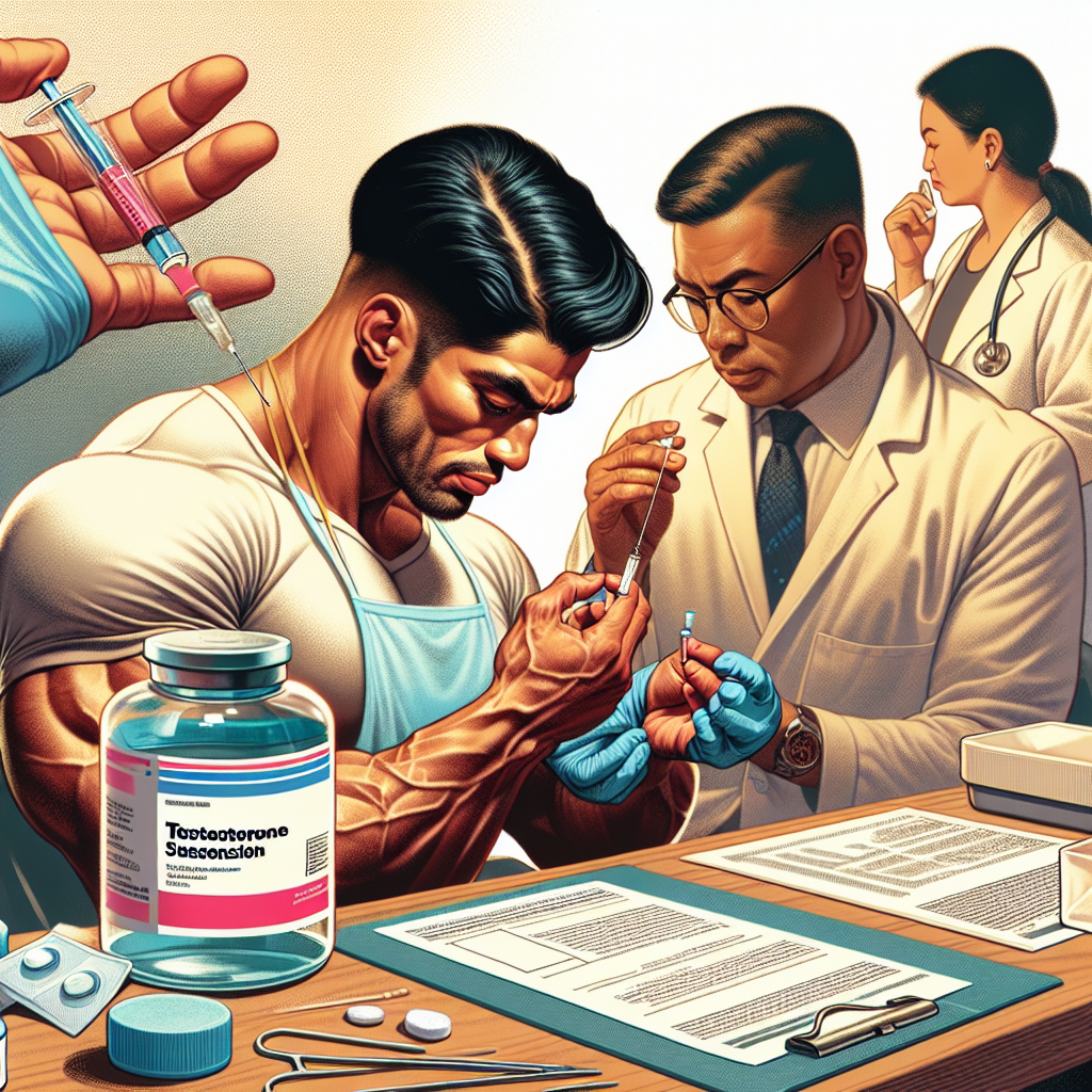 L'uso della sospensione acquosa di testosterone nel bodybuilding