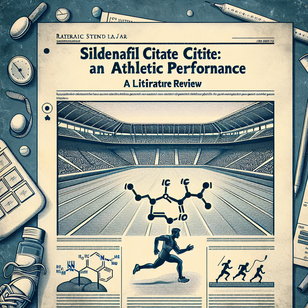 Sildenafil Citrate e prestazioni atletiche: una revisione della letteratura