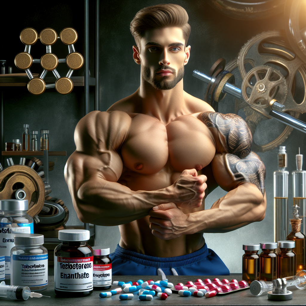 Testosterone enantato nel bodybuilding: vantaggi e controversie