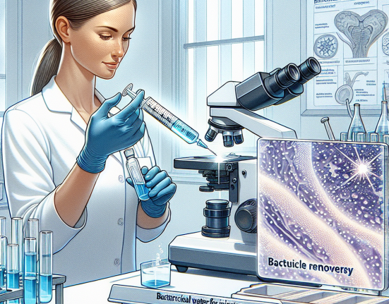 L'acqua battericida per iniezioni come alleato per il recupero muscolare