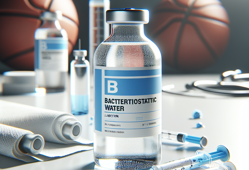 L'acqua battericida per iniezioni: un elemento fondamentale nella farmacologia sportiva